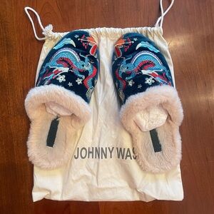 Johnny Was Dragon Slipper - Size 9